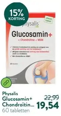 Holland & Barrett Glucosamin+ Chondroïtine + MSM aanbieding