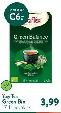 Holland & Barrett Green  Bio aanbieding