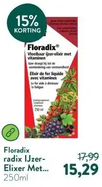 Holland & Barrett radix IJzer-Elixer Met Vitamines aanbieding