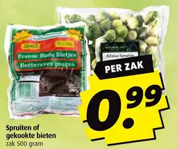 Boni Spruiten of gekookte bieten aanbieding