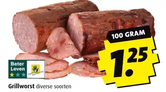 Boni Grillworst aanbieding