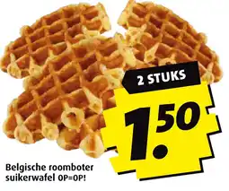 Boni Belgische roomboter suikerwafel aanbieding