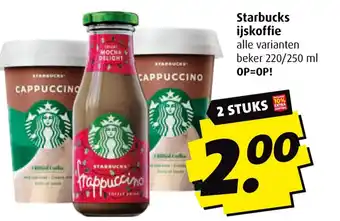 Boni Starbucks ijskoffie aanbieding