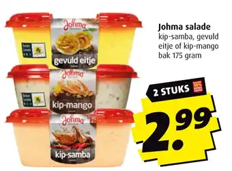 Boni Johma salade aanbieding