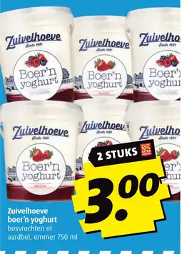 Boni Zuivelhoeve Boer'n yoghurt aanbieding