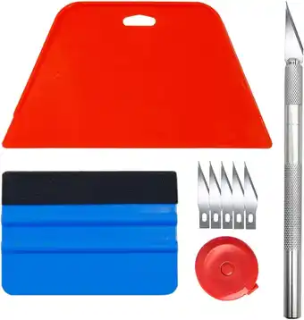 Amazon Art3d gladstrijk gereedschap set voor Peel & Stick behang, Vinyl tegels aanbieding