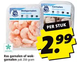 Boni Ras garnalen of wokgarnalen aanbieding