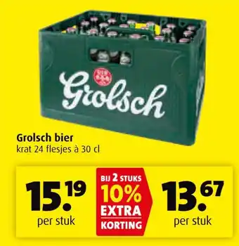 Boni Grolsch bier aanbieding