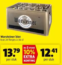 Boni Warsteiner bier aanbieding