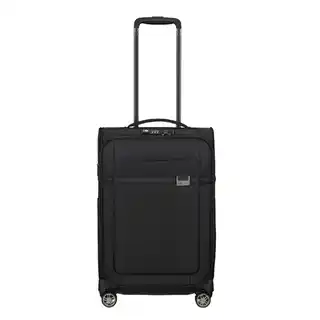 Amazon Samsonite airea - Spinner S (Langth: 35 cm) uitbreidbare handbagage, 55 cm, 38/43.5 L, zwart (zwart) aanbieding