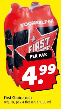 Boni First Choice cola aanbieding