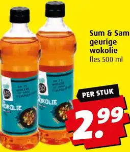 Boni Sum & Sam geurige wokolie aanbieding