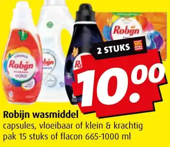 Boni Robijn wasmiddel aanbieding