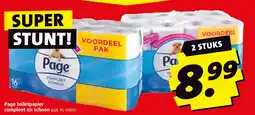 Boni Page toiletpapier compleet en schoon aanbieding