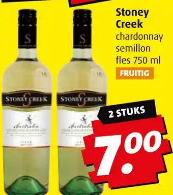 Boni Stoney Creek chardonnay semillon aanbieding