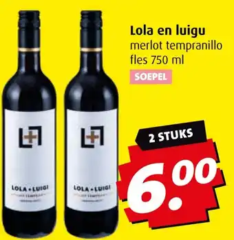 Boni Lola en luigu aanbieding