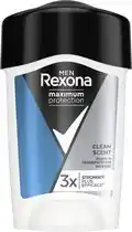 Bol.com Rexona Maximum Protection Clean Scent Men - 45 ml - Deodorant Stick aanbieding