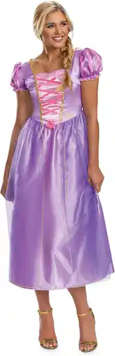 Amazon DISGUISE 158349B-EU Rapunzel Basic Plus Adult (Eu) Disney Prinses Fancy Dress Vrouwen, Multi, M aanbieding