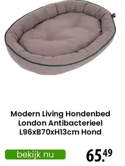 Zooplus Modern Living Hondenbed London Antibacterieel aanbieding