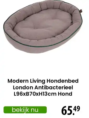 Zooplus Modern Living Hondenbed London Antibacterieel aanbieding