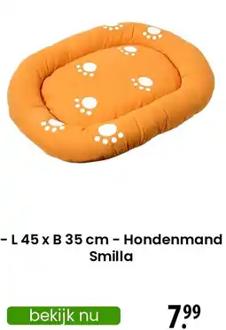 Zooplus Hondenmand Smilla aanbieding