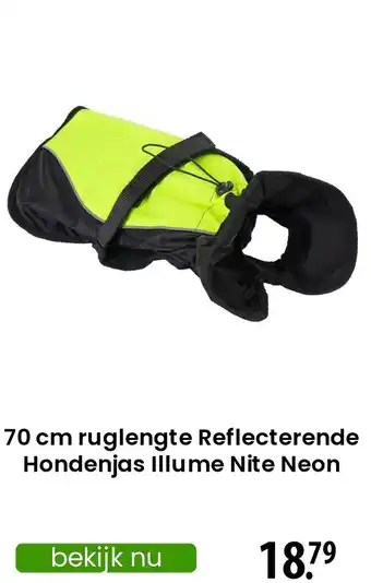 Zooplus Ruglengte Reflecterende Hondenjas Illume Nite Neon aanbieding