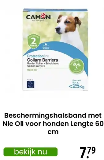 Zooplus Beschermingshalsband met Nie Oil voor honden aanbieding