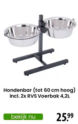 Zooplus Hondenbar aanbieding