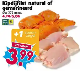 Boon`s Markt Kipdijfilet naturel of gemarineerd aanbieding