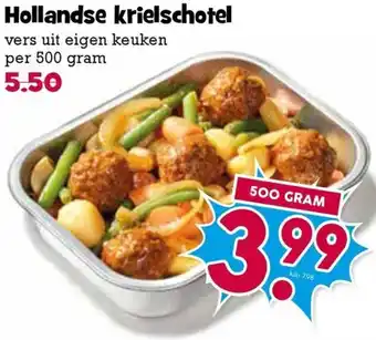 Boon`s Markt Hollandse krielschotel aanbieding