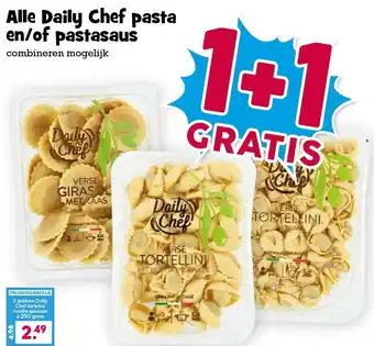 Boon`s Markt Alle Daily Chef pasta en/of pastasaus aanbieding