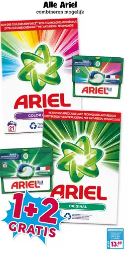 Boon`s Markt Alle Ariel aanbieding