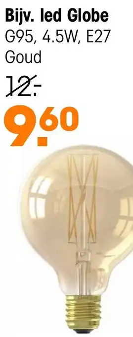 Kwantum Led Globe aanbieding