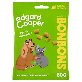 Zooplus 50g Edgard & Cooper Bonbecs Lam & Kalkoen - Hondensnoepjes aanbieding