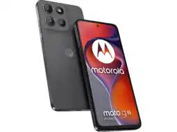 MediaMarkt MOTOROLA moto g15 Power - 256 GB - Gravity Grey - 256 GB Grijs aanbieding