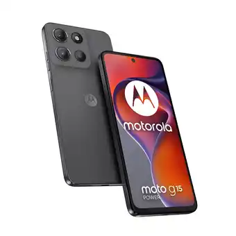 MediaMarkt MOTOROLA moto g15 Power - 256 GB - Gravity Grey - 256 GB Grijs aanbieding