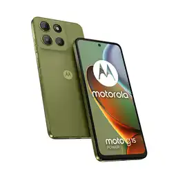 MediaMarkt MOTOROLA moto g15 power - 256 GB - Iguana Green - 256 GB Groen aanbieding