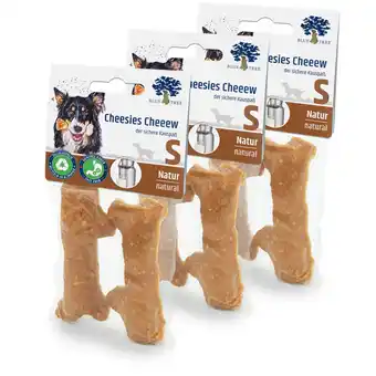 Zooplus 3x40g Blue Tree Cheesie Cheeew naturel maat S hondensnacks aanbieding