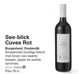 Sligro See-blick Cuvee Rot aanbieding