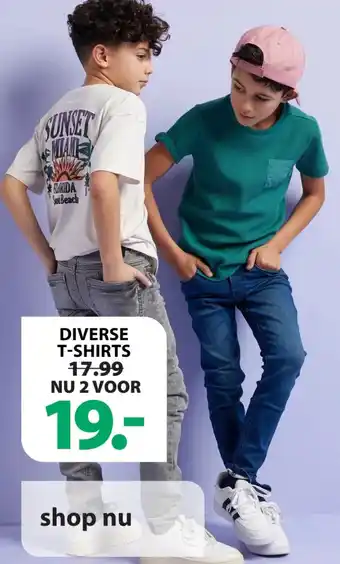 terStal Diverse t-shirts aanbieding