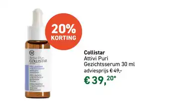 Mooi parfumerie Collistar aanbieding