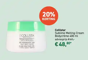 Mooi parfumerie Collistar aanbieding