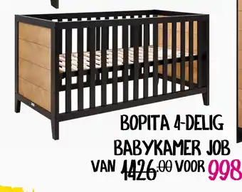 Baby & Tiener Bopita 4-delig babykamer job aanbieding