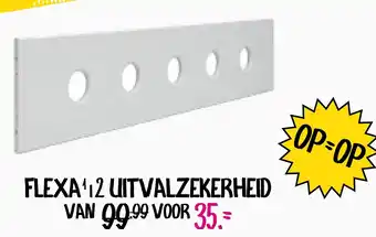 Baby & Tiener Flexa 112 uitvalzekerheid aanbieding