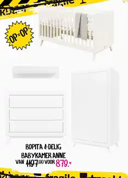 Baby & Tiener Bopita 4-delig babykamer anne aanbieding