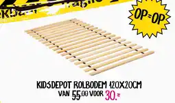 Baby & Tiener Kidsdepot rolbodem aanbieding