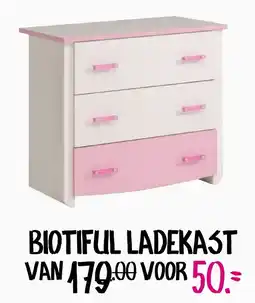 Baby & Tiener Biotiful ladekast aanbieding