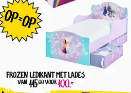 Baby & Tiener Frozen ledikant met lades aanbieding