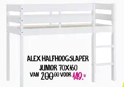 Baby & Tiener Alex halfhoogslaper junior aanbieding