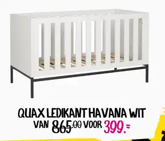 Baby & Tiener Quax ledikant havana wit aanbieding